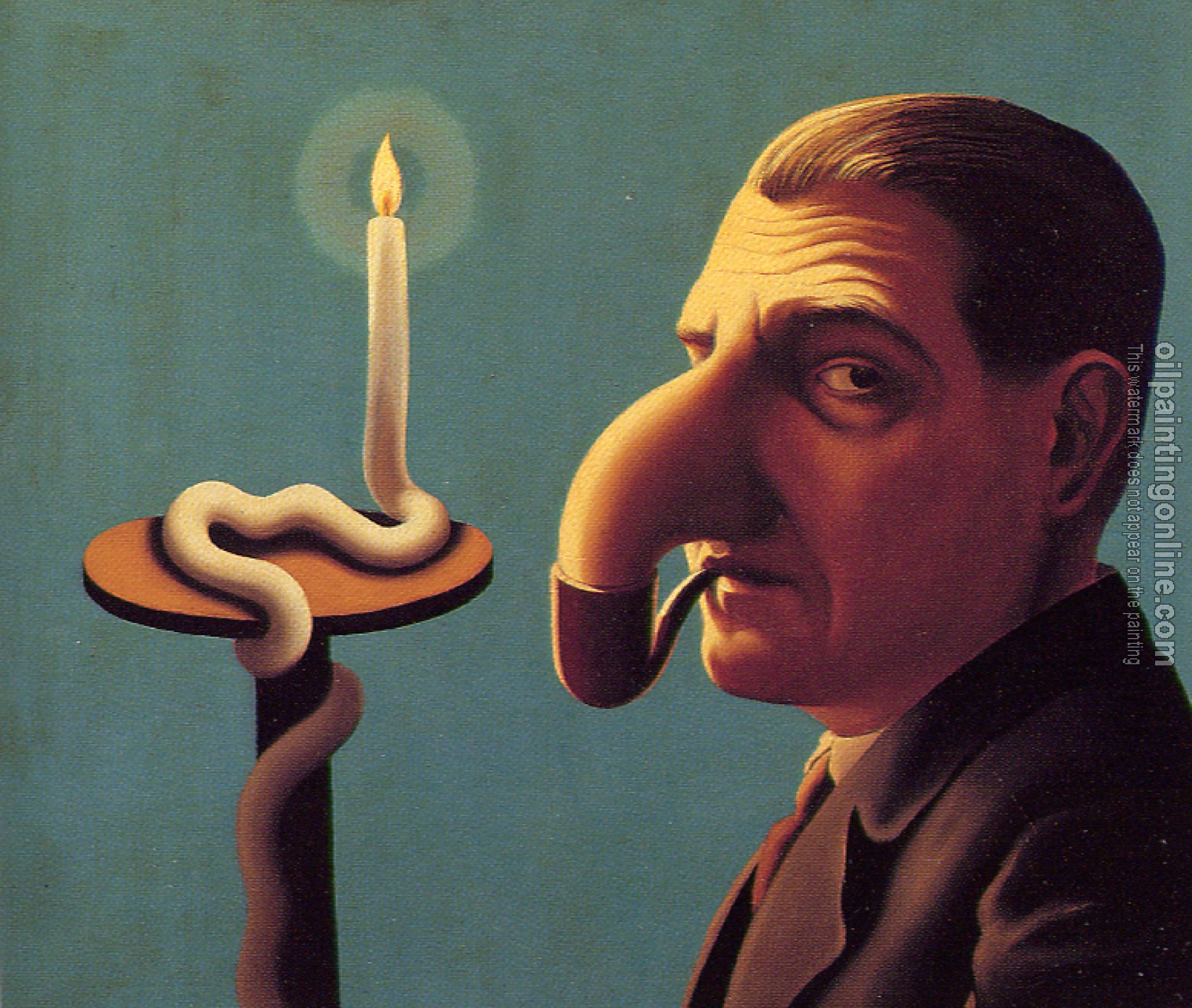 Magritte, Rene - the philosopher's lamp